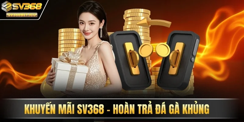 Khuyến mãi SV368 - Hoàn trả đá gà khủng